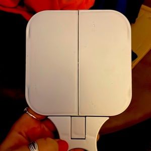 Handheld 3 way mirror